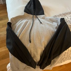 Brandy Melville Oversized Christy Block Color Hoodie